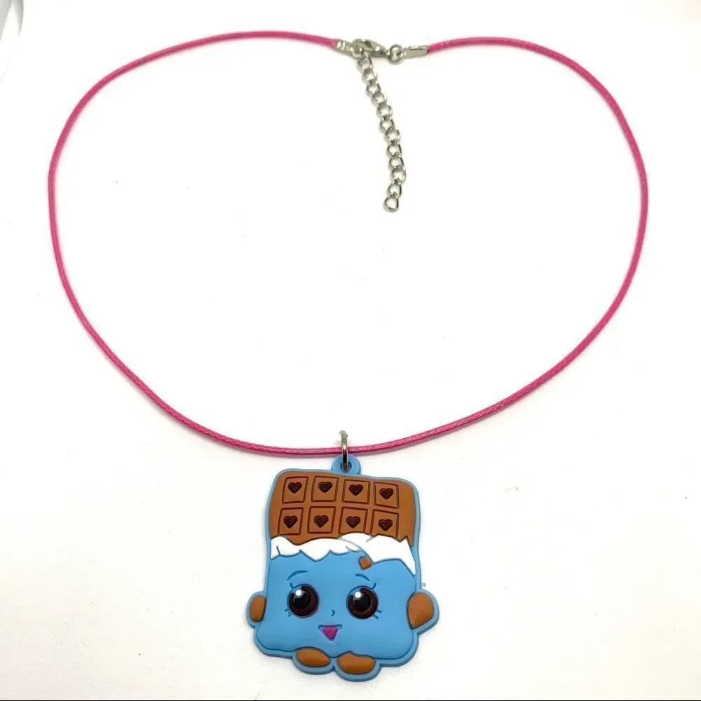 Shopkin Chocolate SOFT PVC Kid’s Necklace (W2)